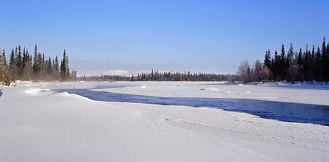 Panorama of The Umba River